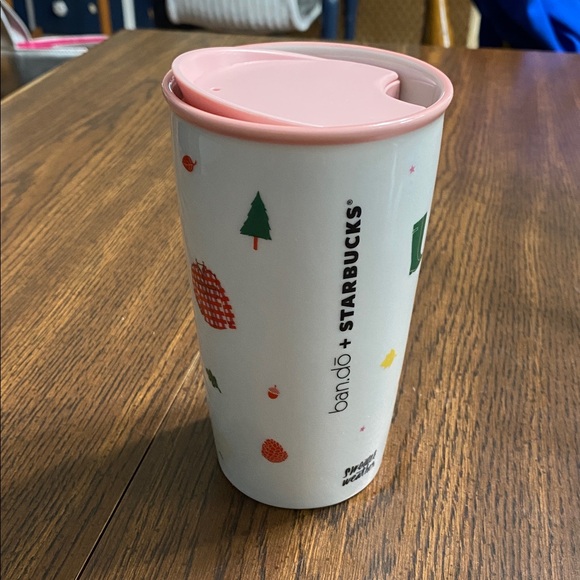 Starbucks ban.do ceramic travel tumbler - Picture 2 of 6